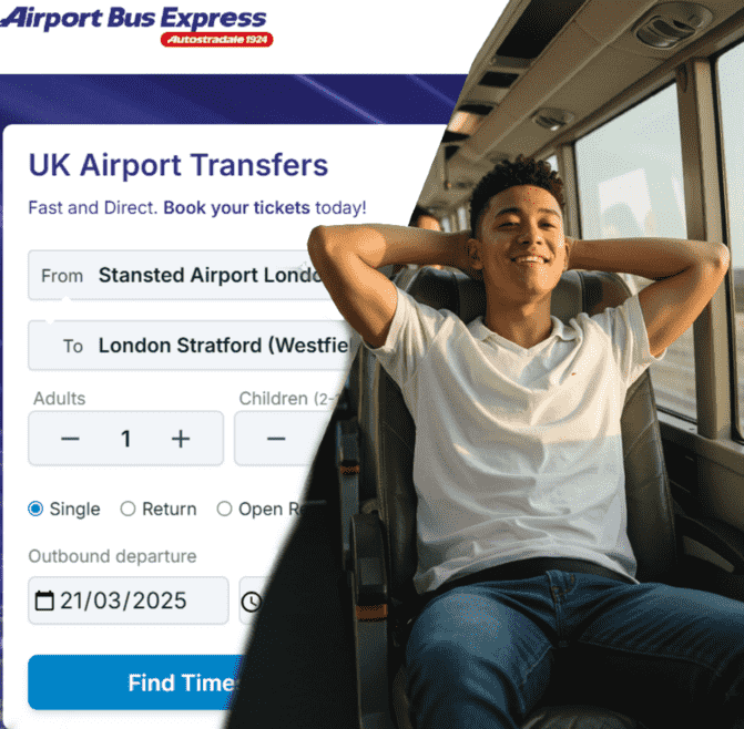 Man relaxed UX